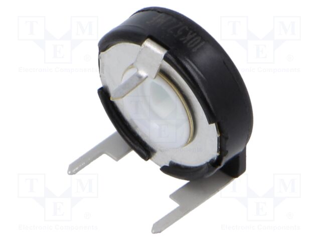Potentiometer: mounting; single turn,horizontal; 10kΩ; 250mW