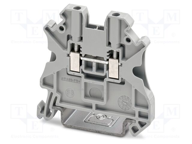 Splice terminal: rail; UT; 17.5A; 1kV; screw terminal; PA; L: 46.9mm