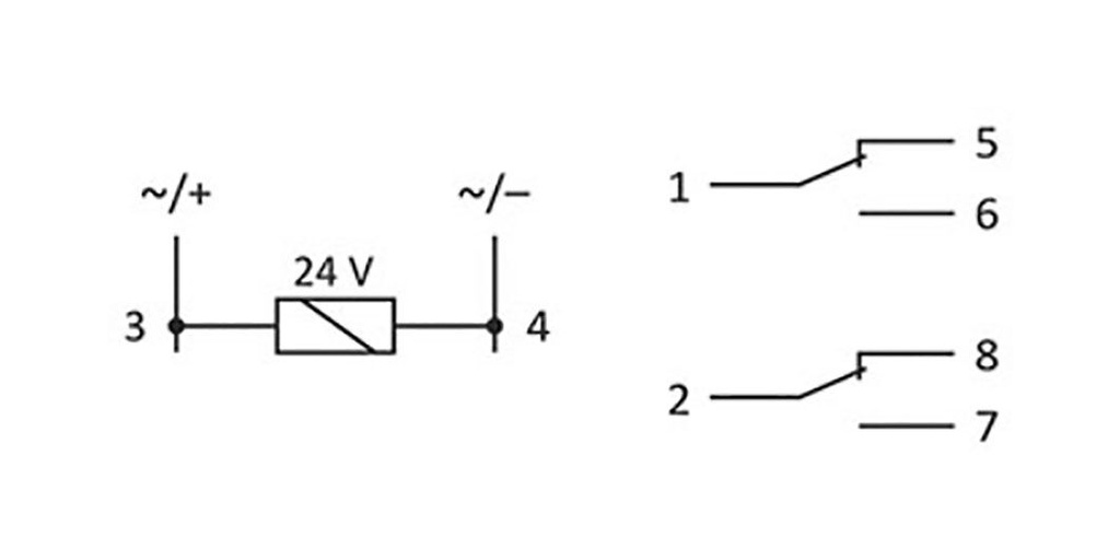 Timer; 0,1s÷24days; DPDT; 250VAC/10A; Usup: 24VAC; 24VDC; -25÷50°C
