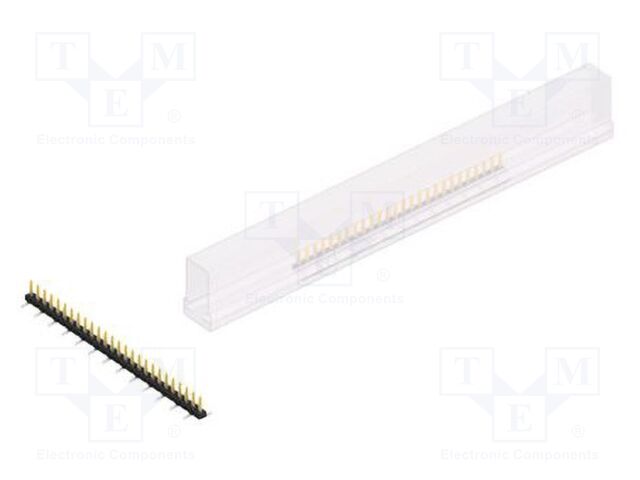 Connector: pin strips; pin header; male; PIN: 26; 2mm; SMT; 1x26