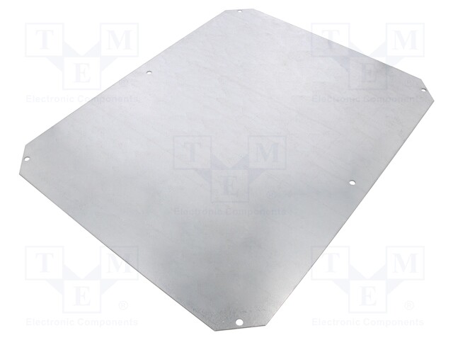 Mounting plate; steel