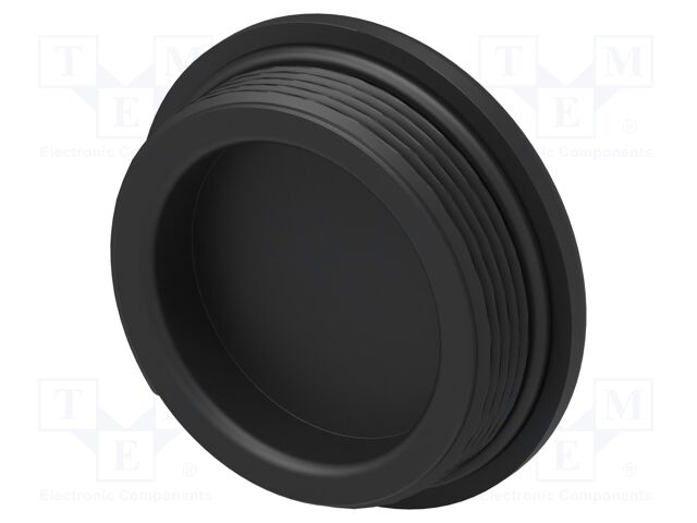 Stopper; polyamide; black; IP68; Entrelec; Gland: M40; 10mm