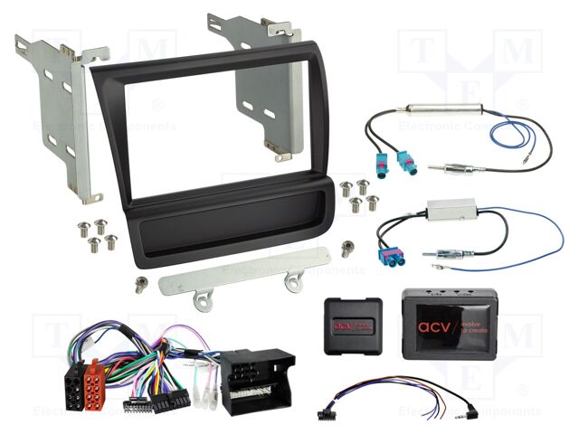 Adapter for control from steering wheel; Audi; black