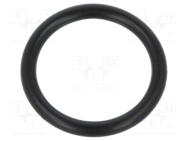 O-ring gasket; NBR; D: 2.5mm; Øint: 18mm; black; -30÷100°C