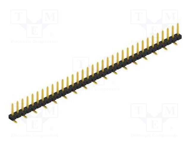 Connector: pin strips; pin header; male; PIN: 34; 2mm; SMT; 1x34