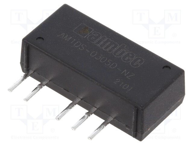 Converter: DC/DC; 1W; Uin: 3÷3.6V; Uout: 5VDC; Uout2: -5VDC; SIP7