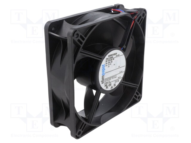 Fan: DC; axial; 119x119x38mm; 285m3/h; 55dBA; ball bearing; 5000rpm