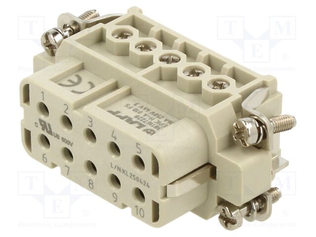 Connector: HDC; EPIC® H-A 010 FS