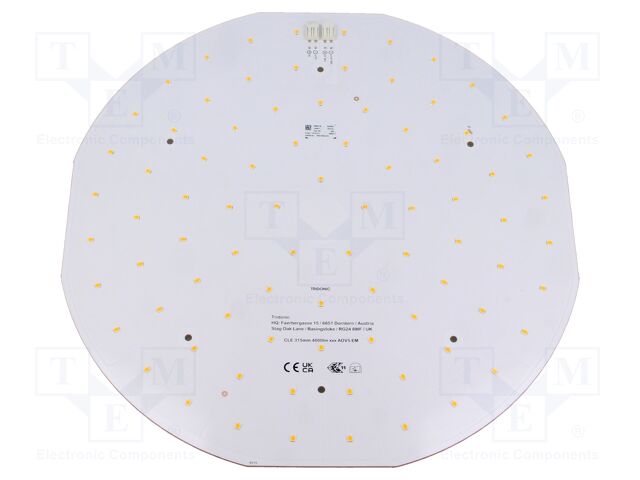 Circular LED module; CRImin: 80; 3917lm; 3000K; 600mA; 182lm/W
