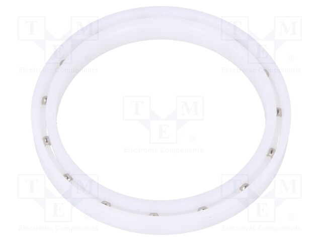 Bearing: ball; Øint: 30mm; Øout: 37mm; W: 4mm; Cage: polyamide