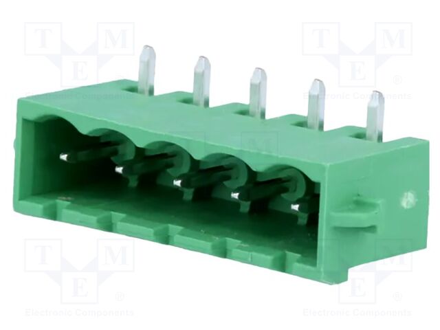 Pluggable terminal block; 5.08mm; ways: 5; angled 90°; socket