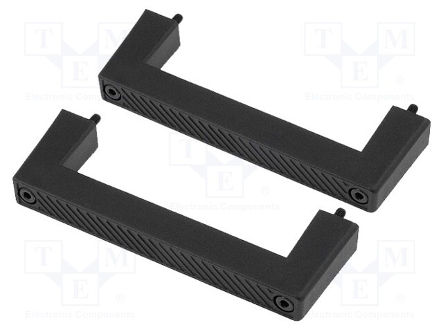 Handle for 3U front panel; Series: 180; Colour: black