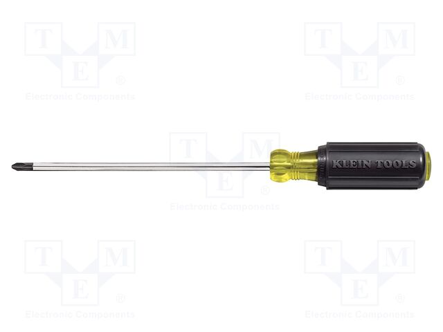Screwdriver: standard; Phillips; PH2; Blade length: 178mm