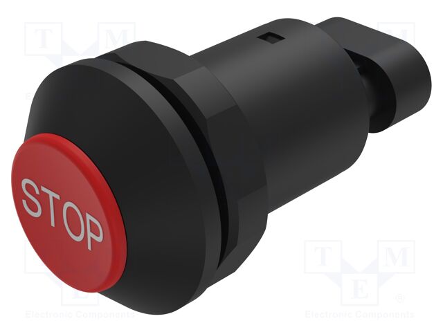 Switch: vandal resistant; Pos: 2; SPST-NO; 0.5A/48VDC; IP67; 09-RS