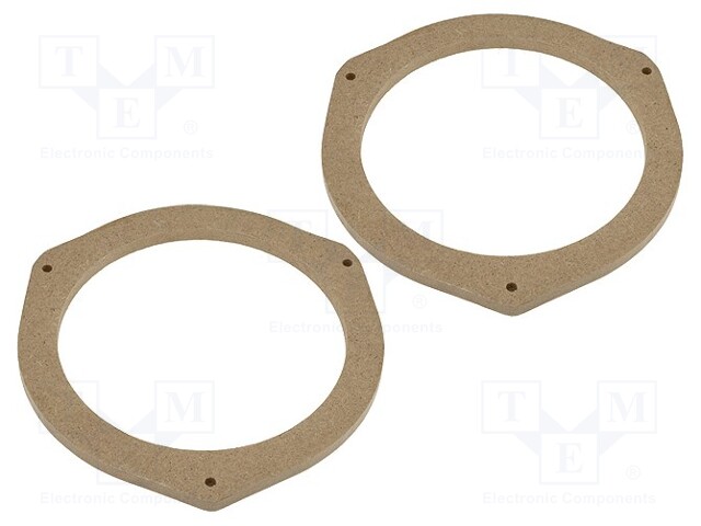 Spacer ring; MDF; 165mm; Ford; impregnated,varnished