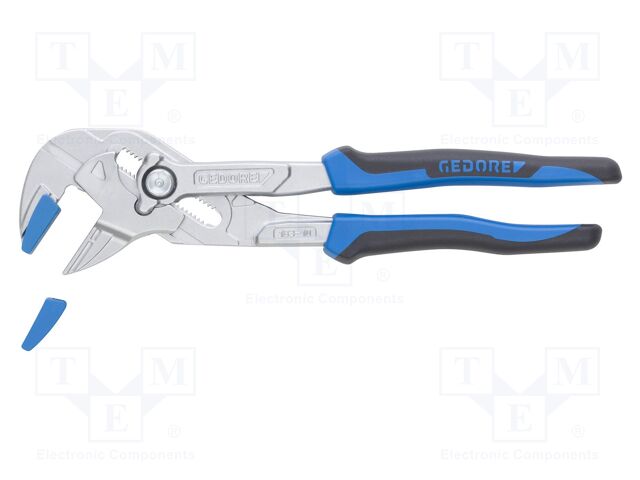 Pliers; adjustable; Pliers len: 265mm; Grip capac: max.52mm