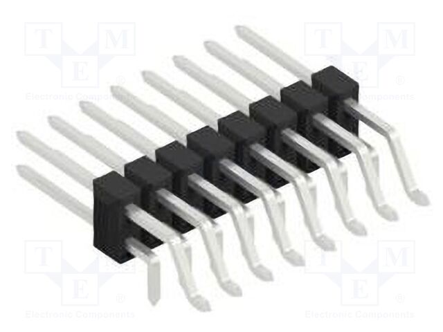 Connector: pin strips; pin header; male; PIN: 16; 2.54mm; SMT,THT