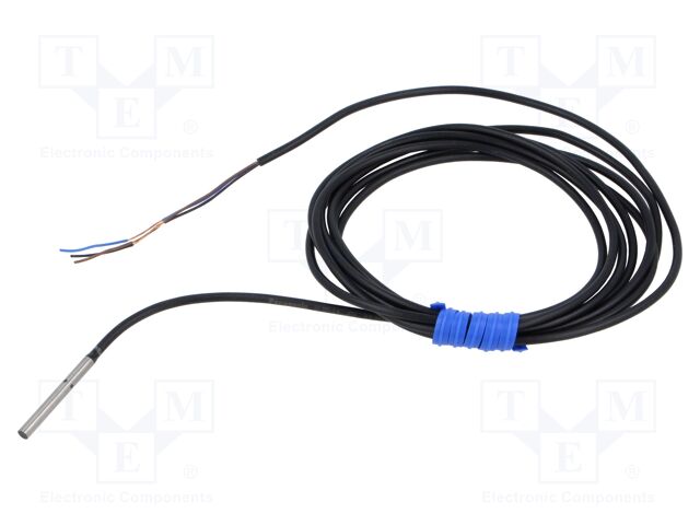Sensor: inductive; OUT: NPN / NO; 0÷0.56mm; 10÷30VDC; Ø3; IP67