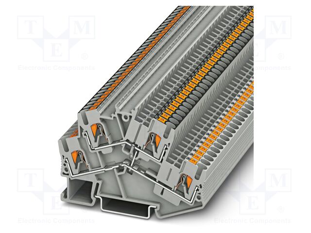 Splice terminal: rail; PTS; PA; terminals: 4; W: 5.2mm; H: 78mm