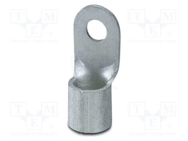 Non-insulated; Body: silver; Tip: ring