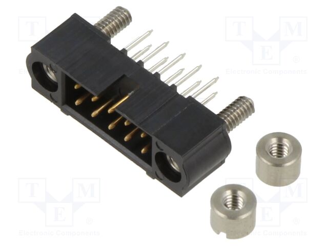 Connector: wire-wire/PCB; socket; male; PIN: 10; Datamate J-Tek