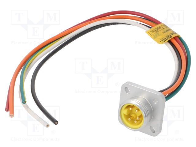 Socket; 7/8"; 0.305m; male; PIN: 5; threaded joint,external thread