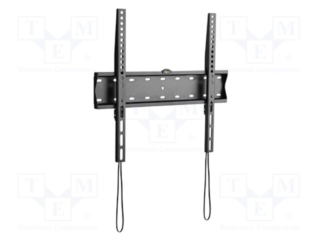 Holder; for wall mounting; 40kg; 32÷55"; black; permanent