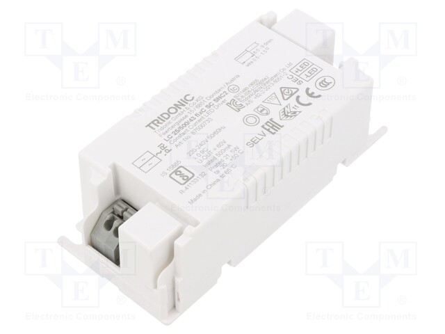 Power supply: switched-mode; LED