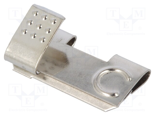 Button/lamella (right) contact; Mounting: push-in; Batt.no: 2