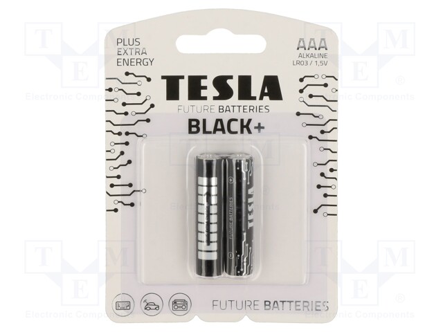 Battery: alkaline; 1.5V; AAA; non-rechargeable; Ø10.5x44.5mm