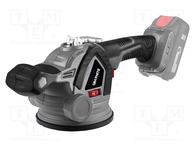 Suction lifter; battery; ceramic tile,glass; 18VDC; 50kg