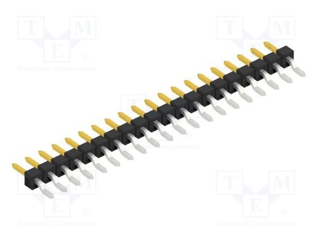 Connector: pin strips; pin header; male; PIN: 20; 2.54mm; SMT; 1x20