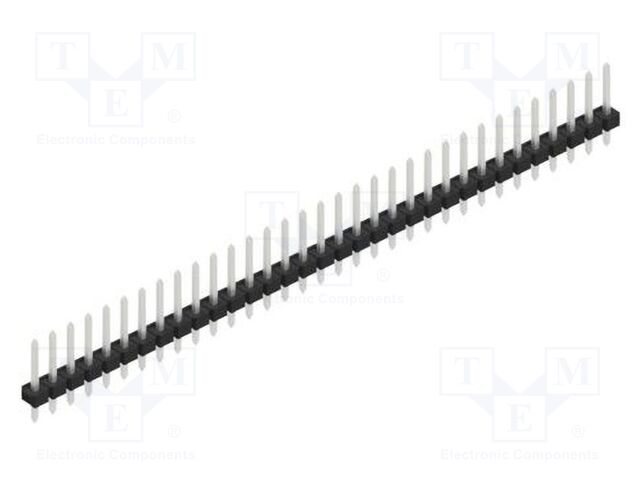 Connector: pin strips; pin header; male; PIN: 33; 2.54mm; THT; 1x33