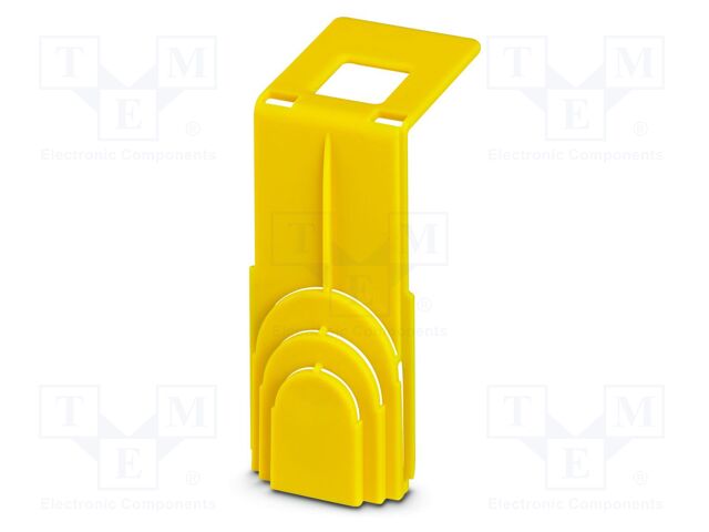 End piece; Body: yellow