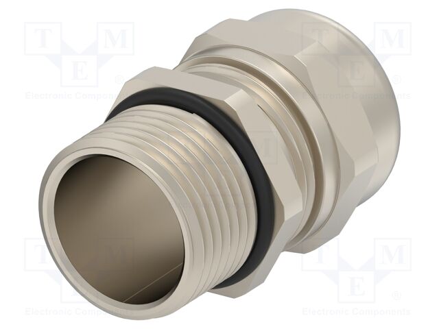 Cable gland; without nut,with long thread; M20; IP68; Mat: brass