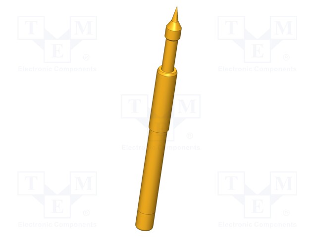 Test needle; Operational spring compression: 4mm; 5A; Ø: 1mm; 3N