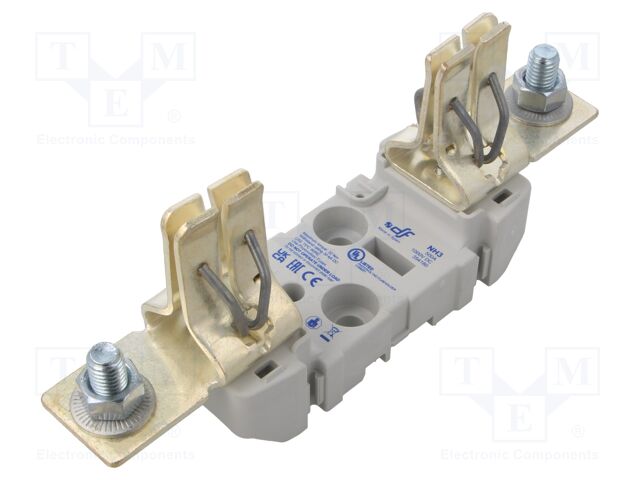 Fuse holder; NH3; Mounting: DIN; 500A; 1kVDC; Man.series: ST; IP20