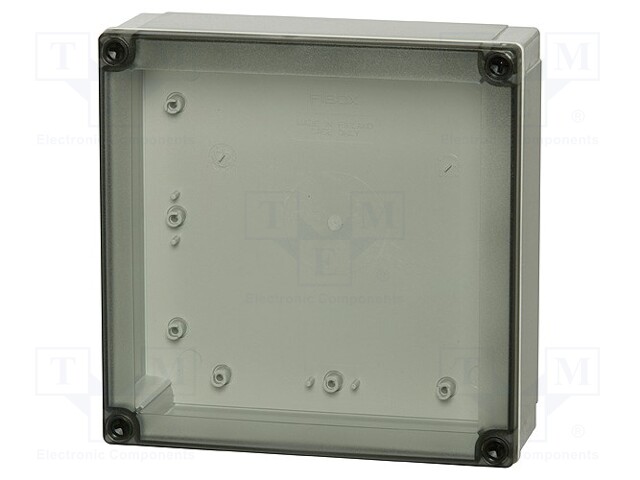 Enclosure: multipurpose; X: 180mm; Y: 180mm; Z: 60mm; MNX; grey; IK08