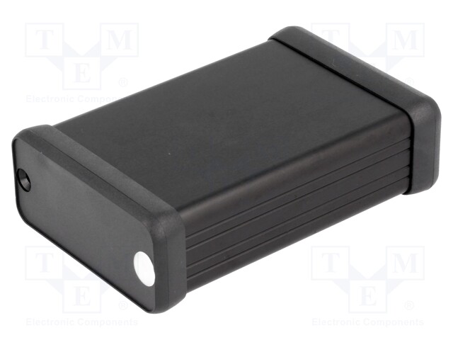 Enclosure: with panel; 1455; X: 54mm; Y: 80mm; Z: 23mm; aluminium