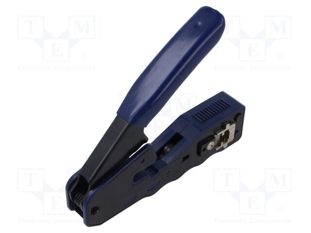 Tool: for crimping; Features: cable cutting and stripping