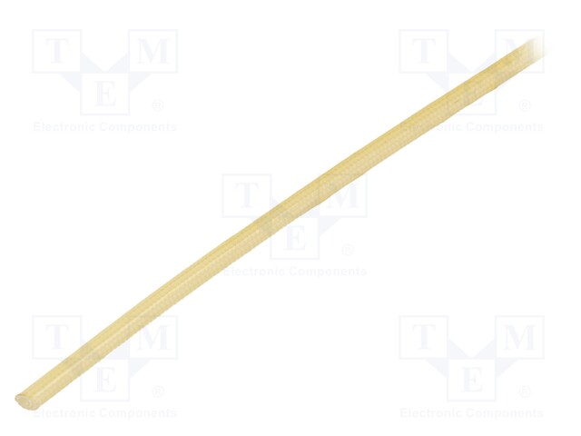 Insulating tube; natural; -20÷155°C; Øint: 2mm; L: 200m