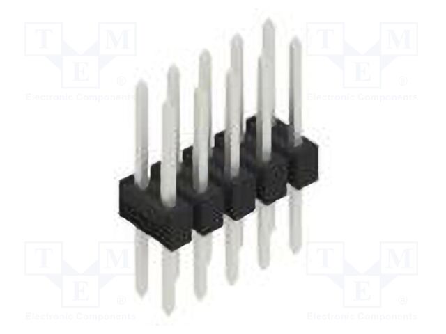 Connector: pin strips; pin header; male; PIN: 10; 2.54mm; THT; 2x5