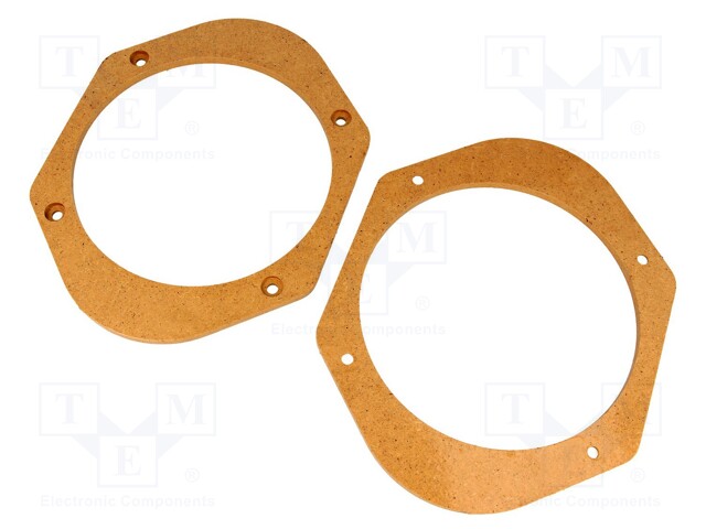 Spacer ring; MDF; 165mm; Ford; impregnated,varnished