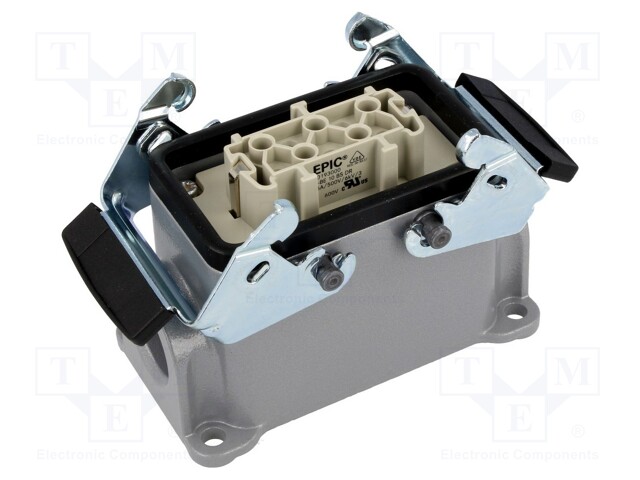 Connector: rectangular; socket; female; EPIC KIT; PIN: 10; 10+PE