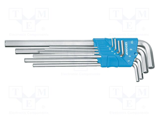 Wrench-set; hex key; 8pcs.