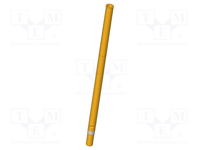 Test probe socket; Contact plating: gold-plated; push-in; KS-215