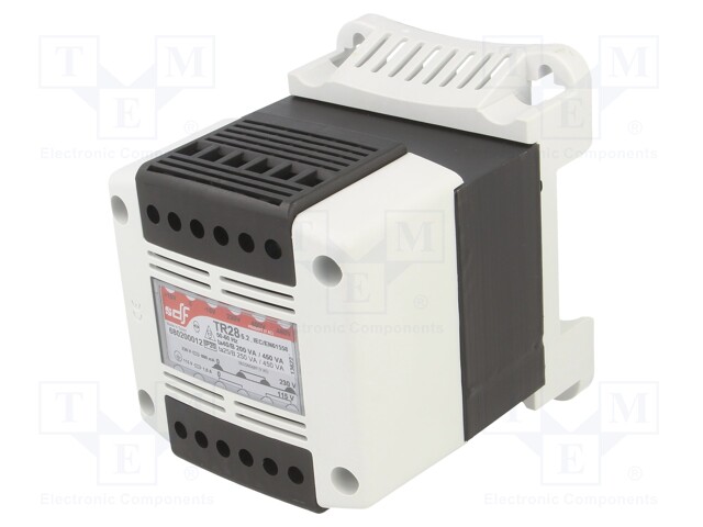 Transformer: mains; 200VA; 230VAC,400VAC,460VAC; 115V; 230V; DIN