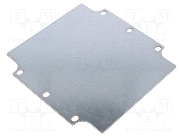 Mounting plate; galvanised steel; Series: EUROMAS