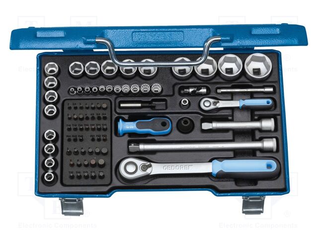 Wrench-set; socket spanner; 81pcs.