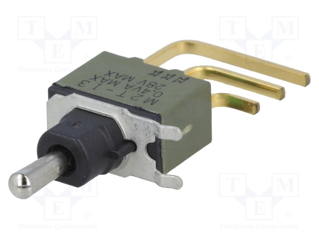 Switch: toggle; Pos: 3; SPDT; ON-OFF-ON; 6A/125VAC; -30÷85°C; 12.7mm